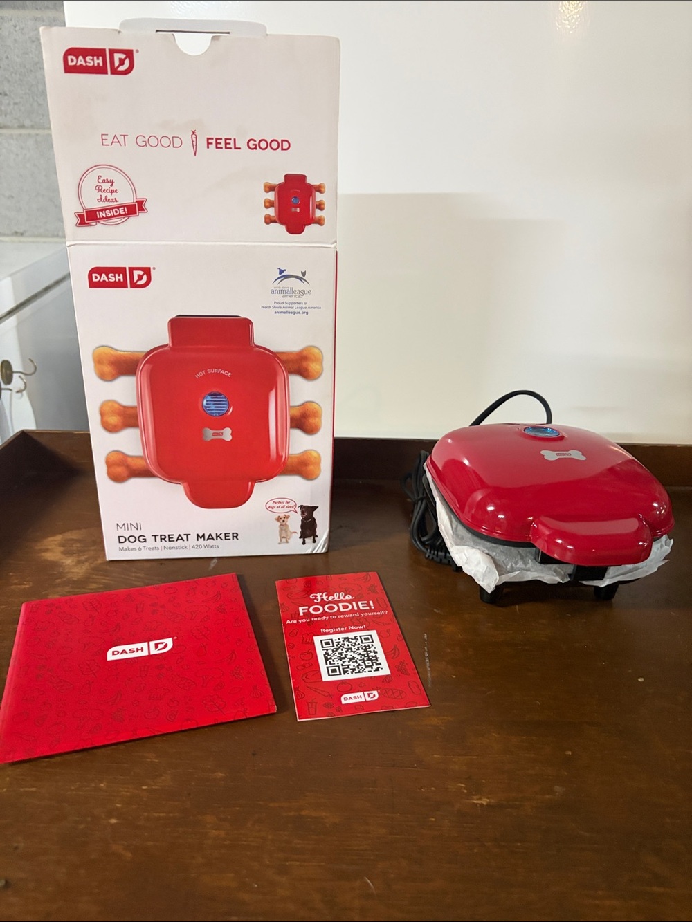 Ash Mini Dog Treat Maker - Red